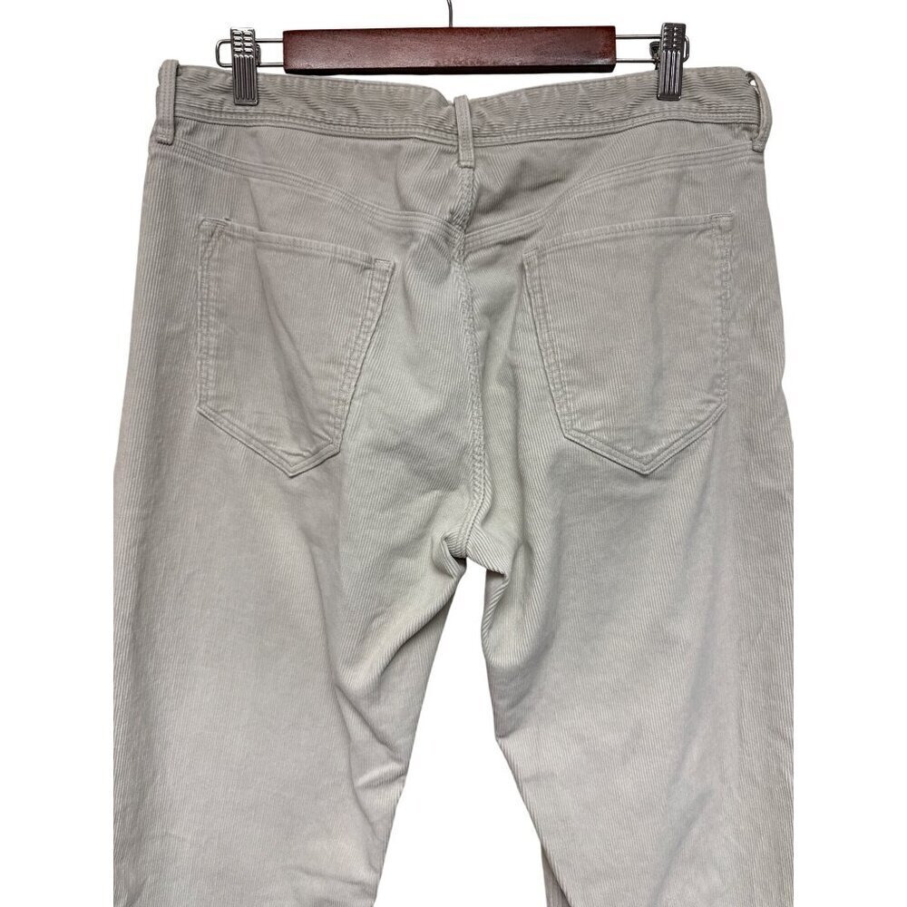 Banana Republic Men's Pants Straight Fit Tan Corduroy Pima Cotton Size 34 - Picture 5 of 9
